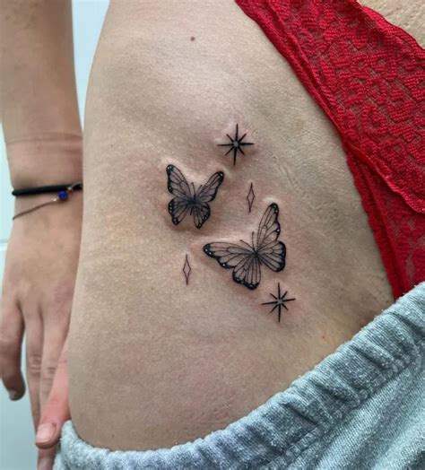 70 Appealing Bikini Line Tattoo Designs To Explore