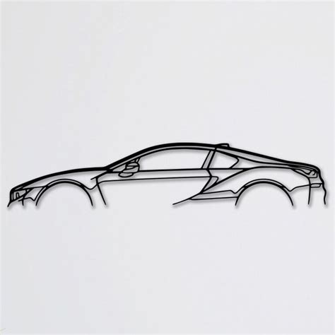 Bmw I8 Metal Silhouette Car Silhouette Wall Decor E30 Metal - Etsy