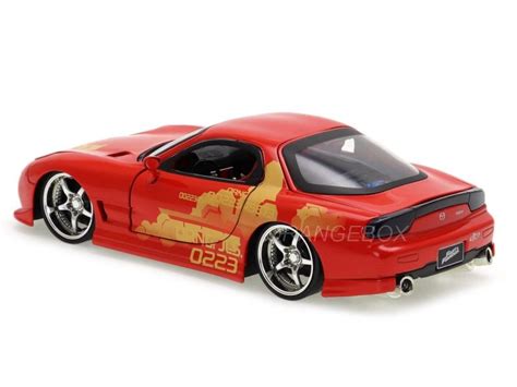 Orange JLS Mazda RX 7 Velozes E Furiosos Fast And Furious Jada Toys 1