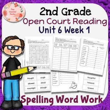 Nd Grade Open Court Reading Unit Week Arabian Nights Spelling Word