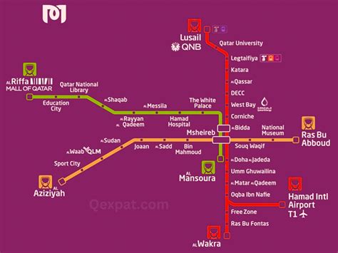 Doha Metro: Route Map, Timings & Fares | by Mohammed Ameen | Medium