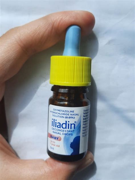 Iliadin Baby 001 Nasal Drop 5ml Everything Else On Carousell