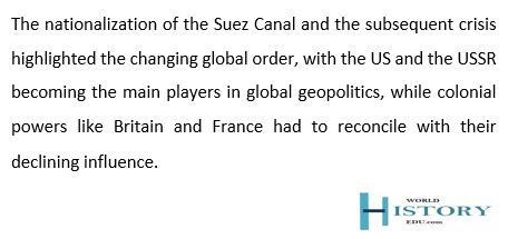 Gamal Abdel Nasser: The Egyptian Leader Who Nationalized the Suez Canal ...