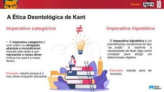 De Acordo Com Kant Uma Ação Moralmente Correta É Aquela - O que torna uma ação moralmente correta.pptx