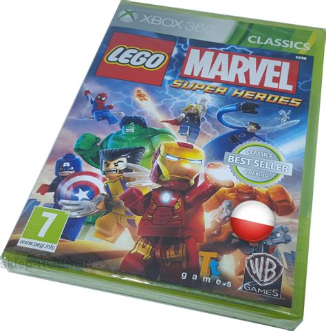LEGO MARVEL SUPER HEROES XBOX 360 NOWY ROBSON PL - 6829168375 ...