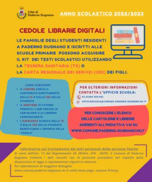 Cedole Librarie Digitali Per I Libri Di Testo Della Scuola Primaria A S