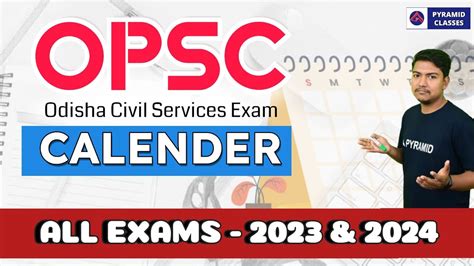 Opsc Exam Calendar Ocs Exam Date Opsc Notification Apply