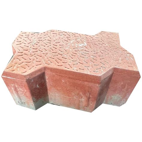 Red Zig Zag Concrete Paver Block At Rs Piece In Karimnagar Id