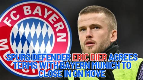 𝐁𝐑𝐄𝐀𝐊𝐈𝐍𝐆 𝐍𝐞𝐰𝐬 🚨 Spurs Defender Eric Dier Agrees Terms With Bayern