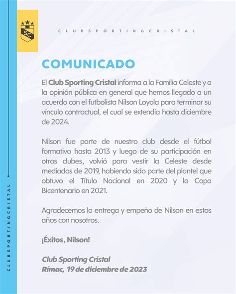 Nilson Loyola Pas De Sporting Cristal A La C Sar Vallejo Am Rica