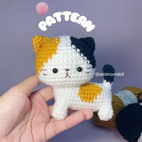 Crochet Cat Pattern/ Calico Cat Pattern - Etsy