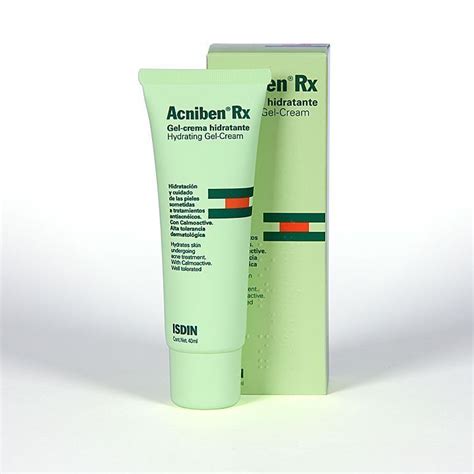 Isdin Acniben Rx Gel Crema Hidratante Tratamiento Del Acnetratamiento