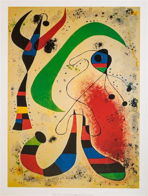 Joan Miro Famous Paintings Surrealism