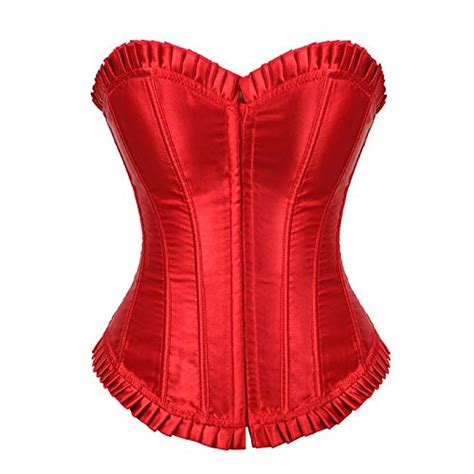 Buy Zzebra 015a Red Caudatus Bustiers And Corsets Vintage Style Lycra