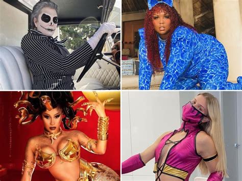 Hollywood Celebrities Best Halloween Costumes of 2020