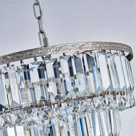 Saint Mossi Modern Crystal Chandelier With Lights And Tier Raindrop