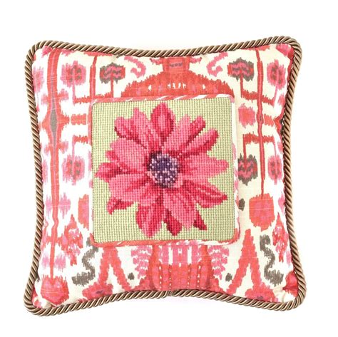 Dahlia Mini Needlepoint Kit Elizabeth Bradley Design Elizabeth