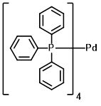 Tetrakis Triphenylphosphine Palladium Pd Pph