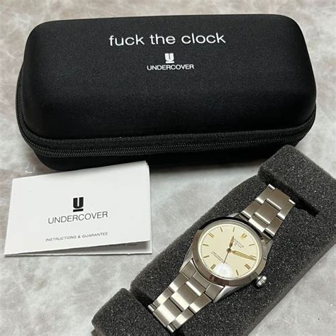 ヤフオク 希少 極美品 Undercover Fuck The Clock Rolex