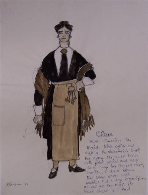 Costume Design For Rules Of The Game” Canadas Theatre Museum