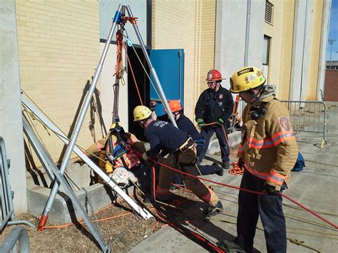 Working on the East Side: This week...Technical Rescue Training "Get in the hole!"