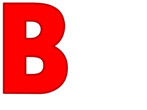 Letter B Clip Art