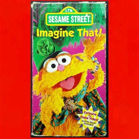 Sesame Street: Imagine That! (1996 VHS) | Angry Grandpa's Media Library ...