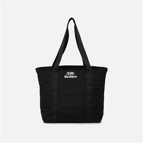 Butter Goods Ripstop Puffer Tote Bag Black