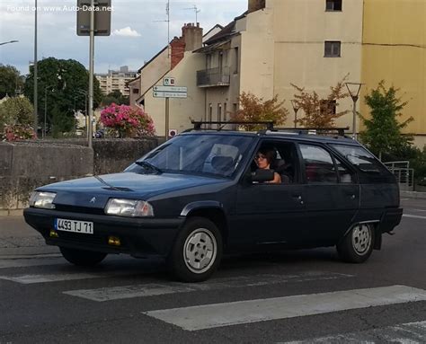 Citroen Bx I Break Phase Ii Technical Specs Fuel