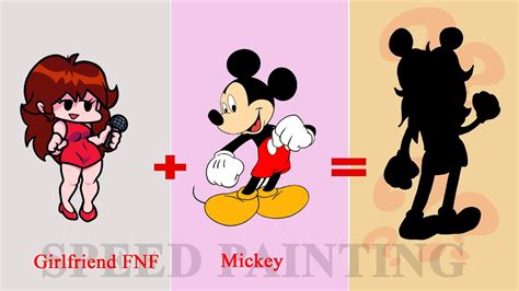 Speeepaint Friday Night Funkin Fusion Fnf Girlfriend Vs Mickey