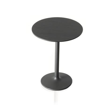 Contemporary Bistro Table Copa Mobliberica Ceramic Metal Base