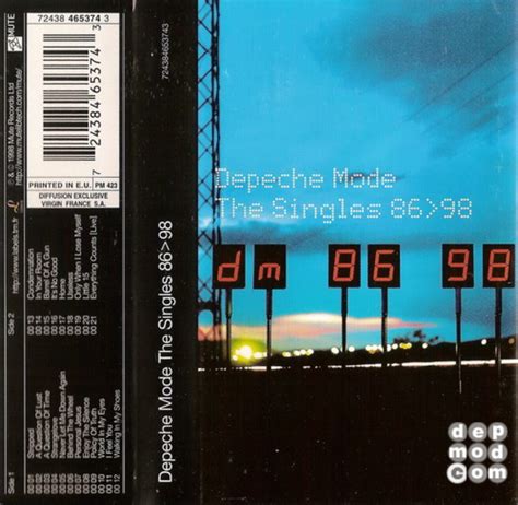 The Singles 86 98 Depeche Mode Discography