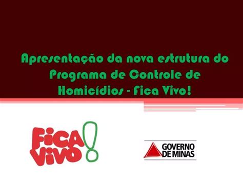 Ppt Apresenta O Da Nova Estrutura Do Programa De Controle De