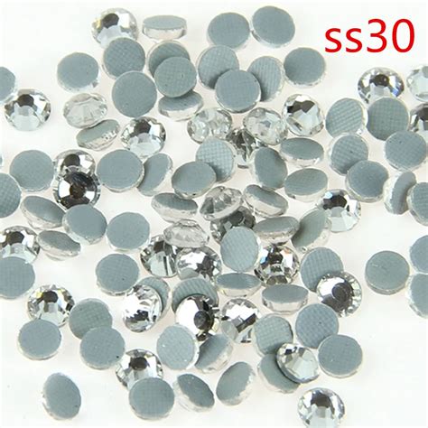 Pcs Bags Ss Clear Iron On Crystals Hot Fix Non Flatback Loose