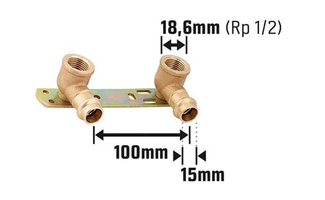 Press Montageeinheit Mm X Mm Rp Rotguss Kaufen Bei Obi