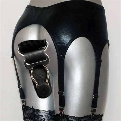 Women Sexy Lingerie 6 Strong I Strap Shiny Liquid Wet Look Goth Leather