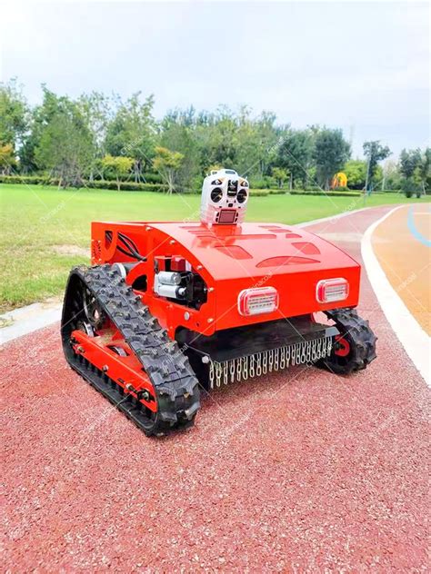 Robot Lawn Mower Smart Grassland Automatic Remote Controlled Cordless ...