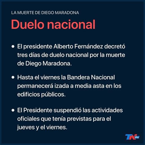 Murió Diego Maradona Los Inéditos Argumentos Del Decreto Presidencial