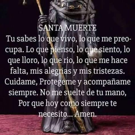 Oraciones Poderosas De La Santa Muerte Artofit