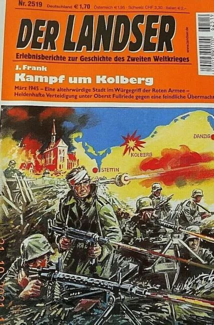 Der Landser Nr2519 Kampf Um Kolberg Endkampf März 1945 Eur 245