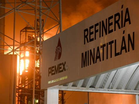 Incendio en refinería de Pemex en Minatitlán es controlado 4