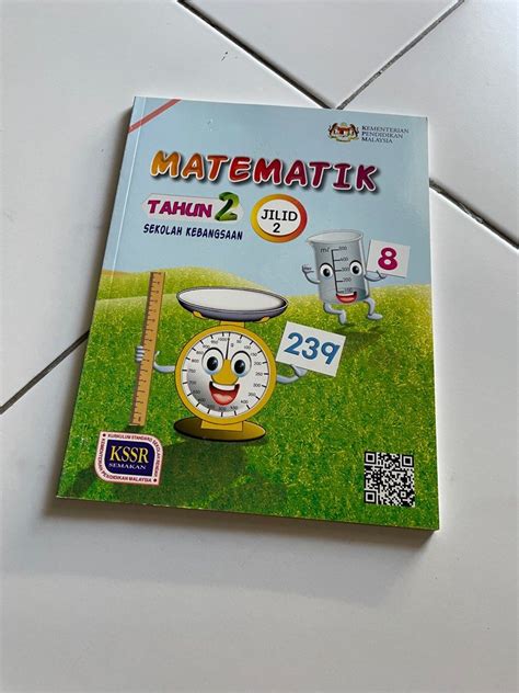 Buku Teks Matematik Tahun Jilid Hobbies Toys Books Magazines