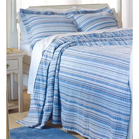 Plow And Hearth Seersucker Bedspread And Reviews Wayfair