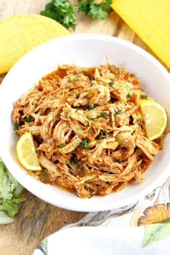 Instant Pot Shredded Chicken Mexican Style Lemon Blossoms