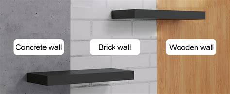 Bontec 16 Inch Floating Shelves For Wall Wood Bathroom Wall Shelves Set Of 2 Wall