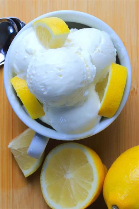 Gelato Al Limone Senza Zucchero Sugar Free Lemon Gelato I Hacked