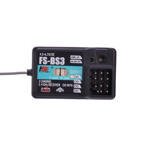 Flysky FS BS3 2 4GHz 3CH AFHDS RC Receiver With Gyro Stabilization