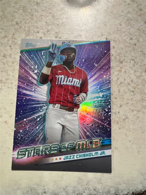 2024 Topps Stars Of MLB Jazz Chisholm Jr SMLB 10 Miami Marlins EBay