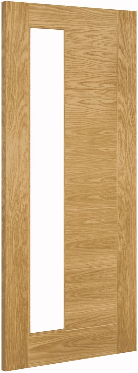 Seville Oak 1sl Glazed Prefinished Internal Doors At Express Doors Direct