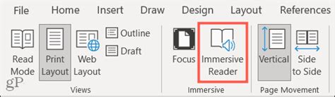 How To Enable And Customize Immersive Reader In Microsoft Word